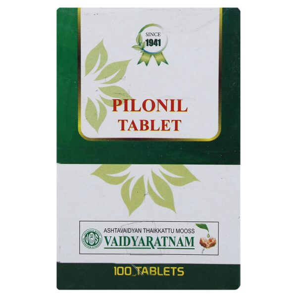 vaidhyaratanam pilonil tablet